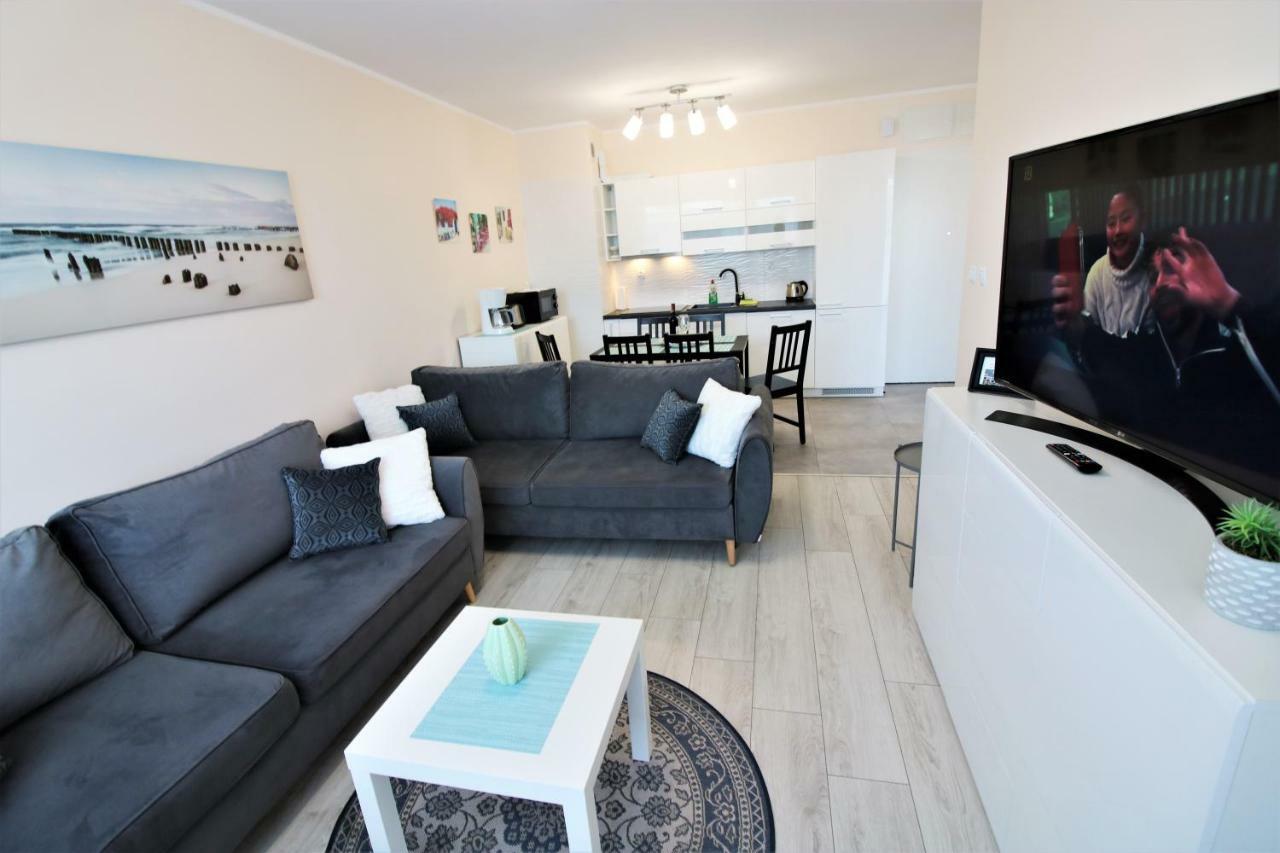 Apartament Superior Pastelowy Przy Plazy Колобжег Экстерьер фото