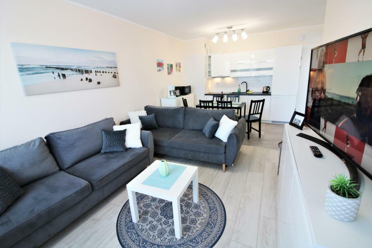 Apartament Superior Pastelowy Przy Plazy Колобжег Экстерьер фото